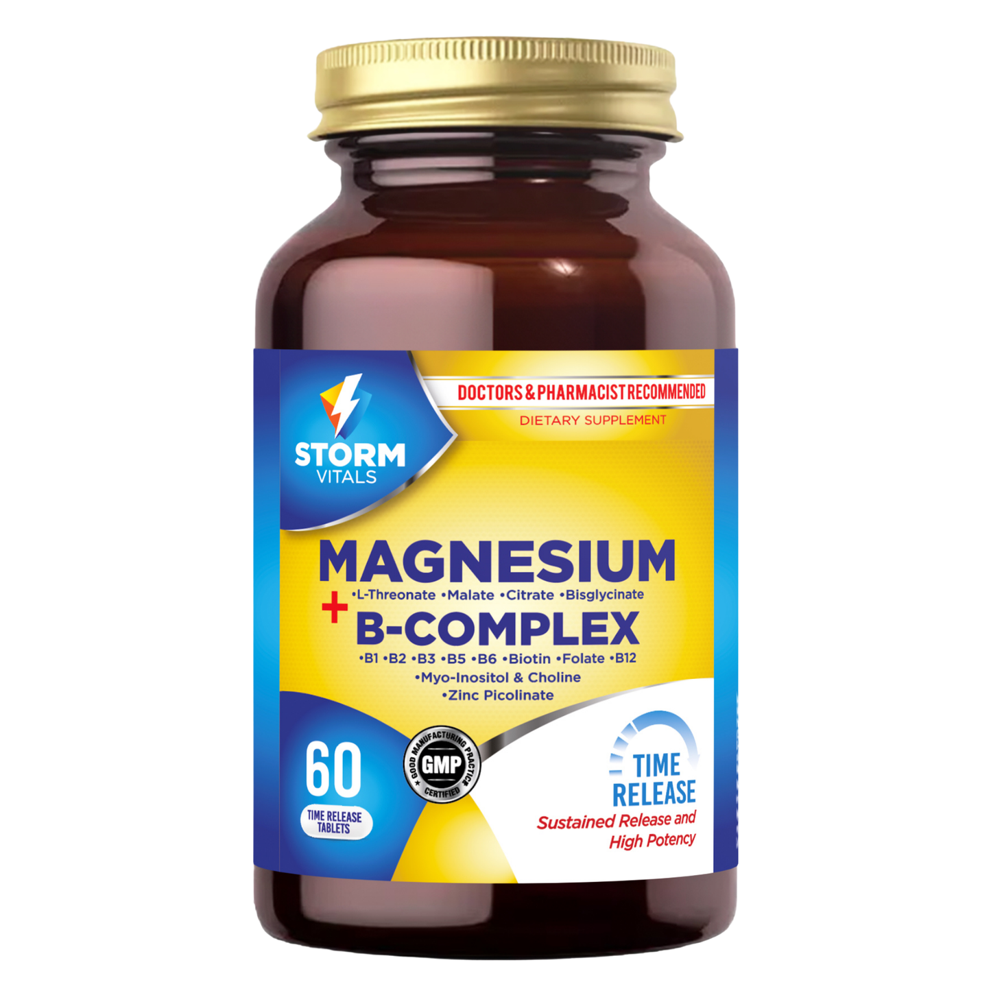 Storm Vitals Magnesium + B-Complex | Recharge Your Strength